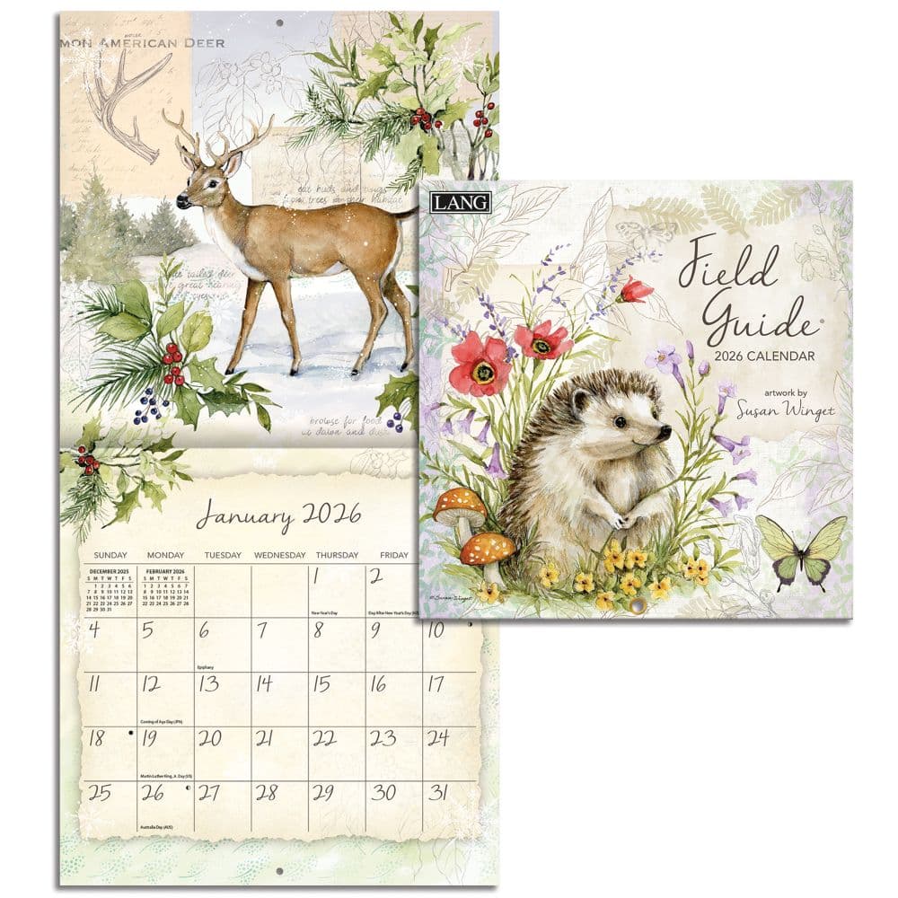 Field Guide 2026 Mini Wall Calendar_ALT2