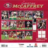 image NFL San Francisco 49ers Christian McCaffrey 2027 Wall Calendar First Alternate image