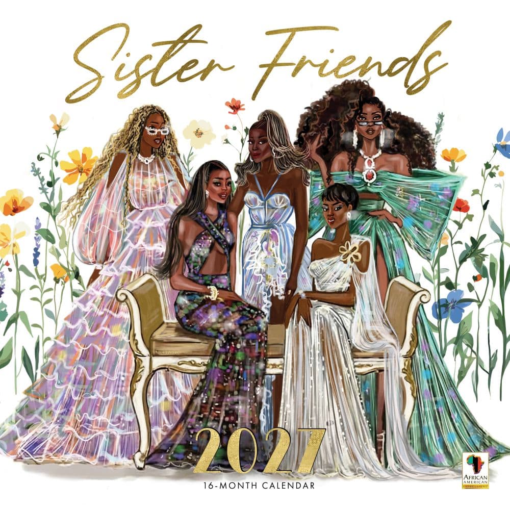 image Sister Friends 2027 Wall Calendar Main Product Image