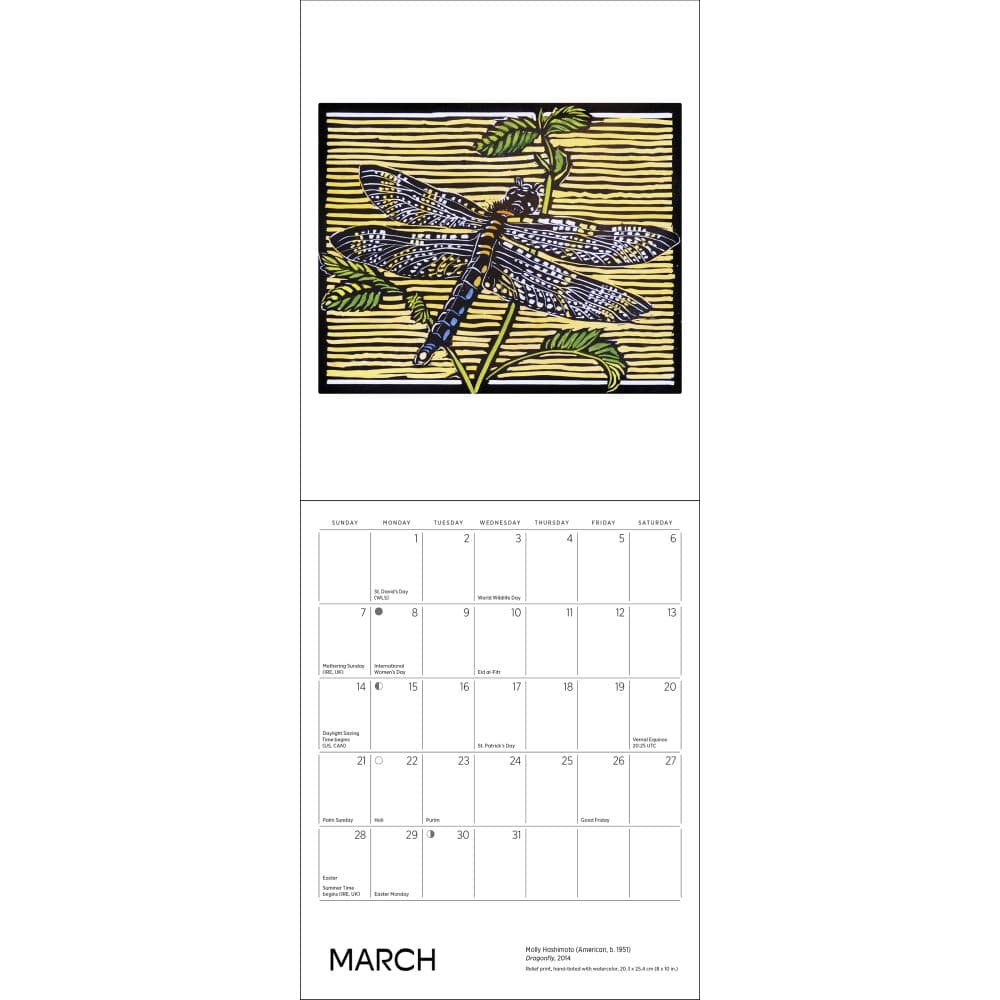 Wildlife 2027 Mini Wall Calendar by Molly Hashimoto Second Alternate Image