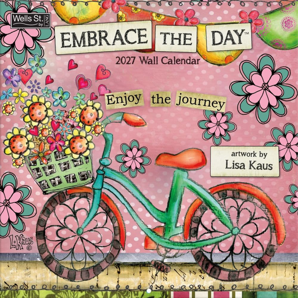 image Embrace The Day 2027 Wall Calendar by Lisa Kaus