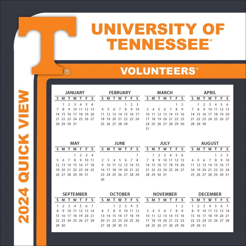 COL Tennessee Volunteers 2024 Desk Calendar Third Alternate Image width=&quot;1000&quot; height=&quot;1000&quot;