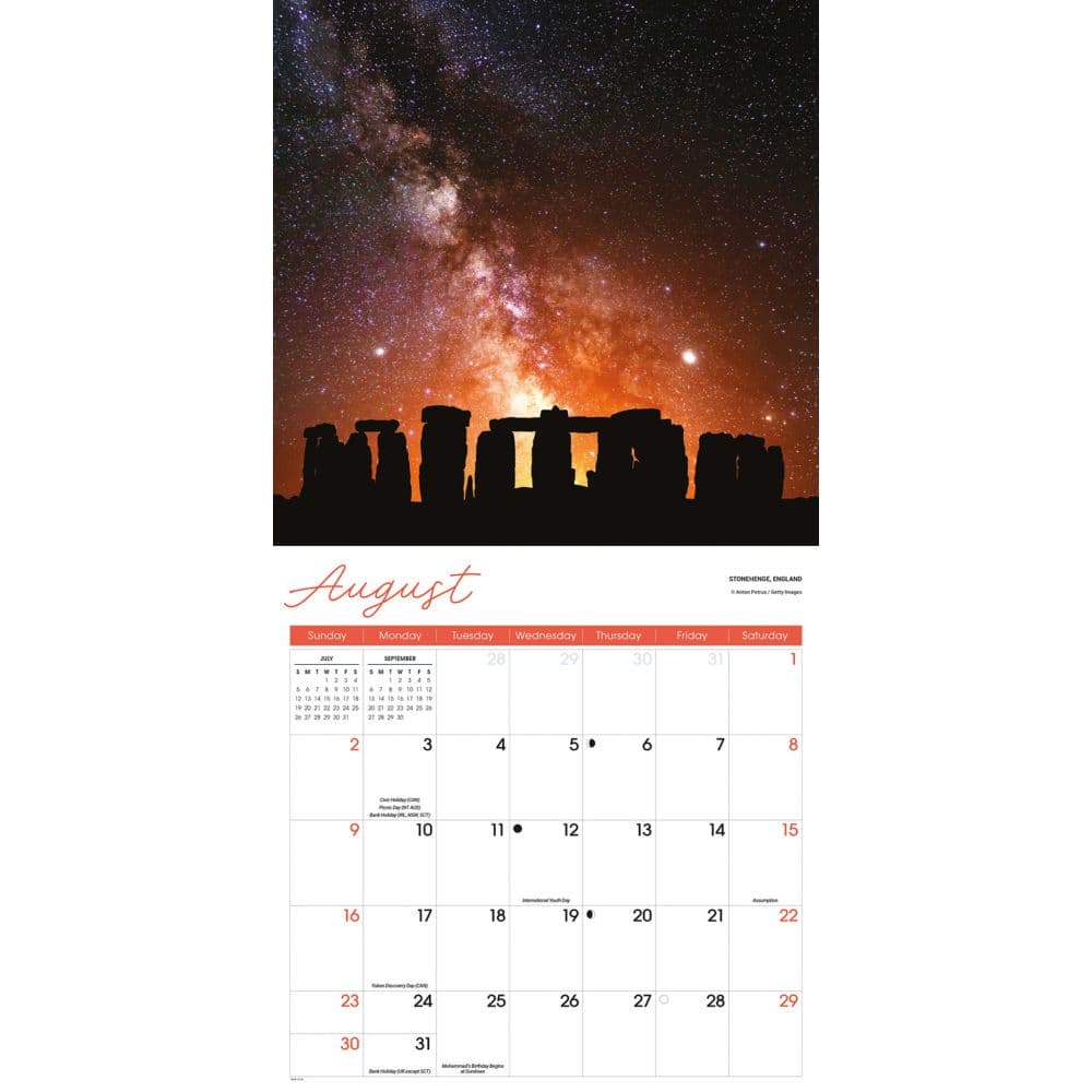 Look to the Stars 2026 Wall Calendar Third Alternate Image
