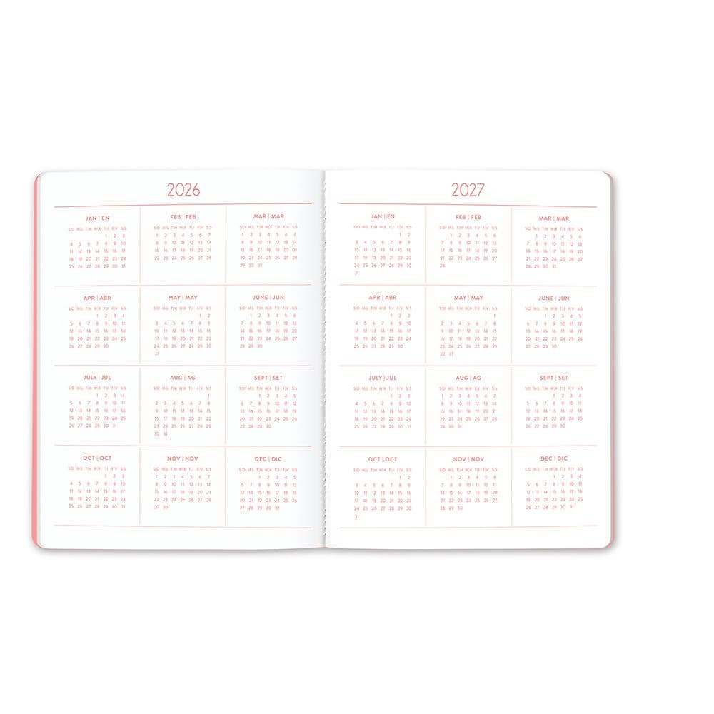 Secret Garden English Spanish Bilingual Just Right 2027 Monthly Planner Third Alternate Image