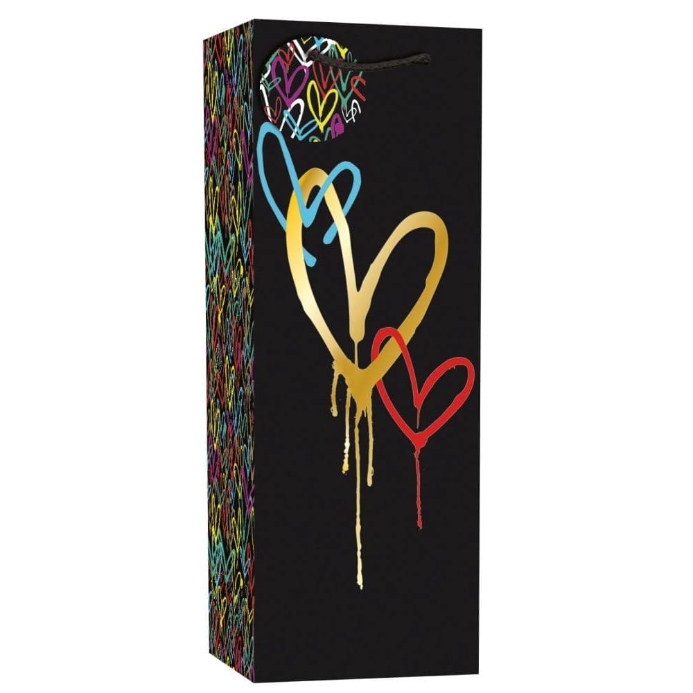 jgoldcrown Love Bottle Gift Bag by James Goldcrown Alternate Image 1