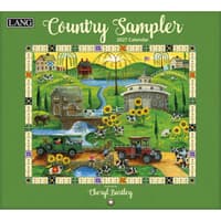 image Country Sampler 2027 Wall Calendar by Cheryl Bartley Main Product Image