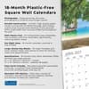 image Tropical Islands 18 Month Plato 2025 Wall Calendar