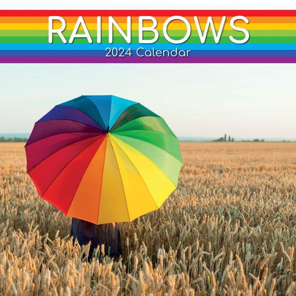 Rainbows 2024 Wall Calendar Main Product Image width=&quot;1000&quot; height=&quot;1000&quot;