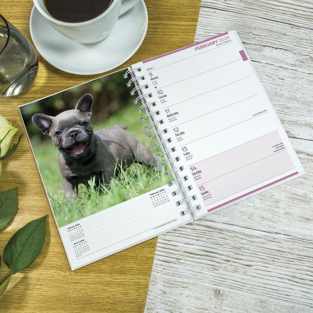 Puppies 2026 Engagement Planner Fifth Alternate Image