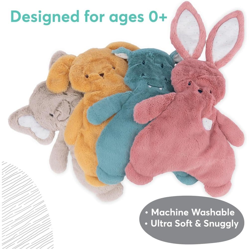 Baby GUND Oh So Snuggly Bunny Lovey Plush Fourth Alternate Image