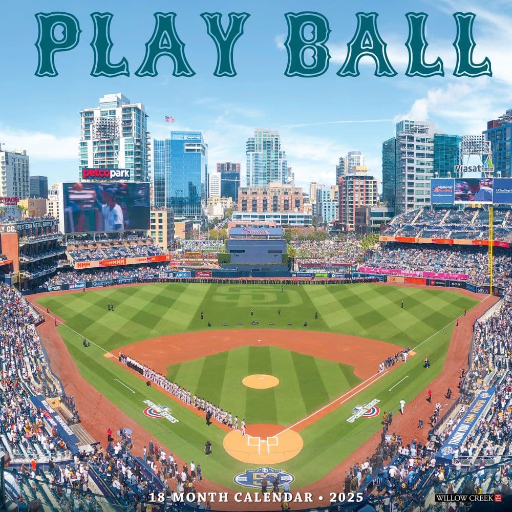 Play Ball 2025 Wall Calendar - Calendars.com