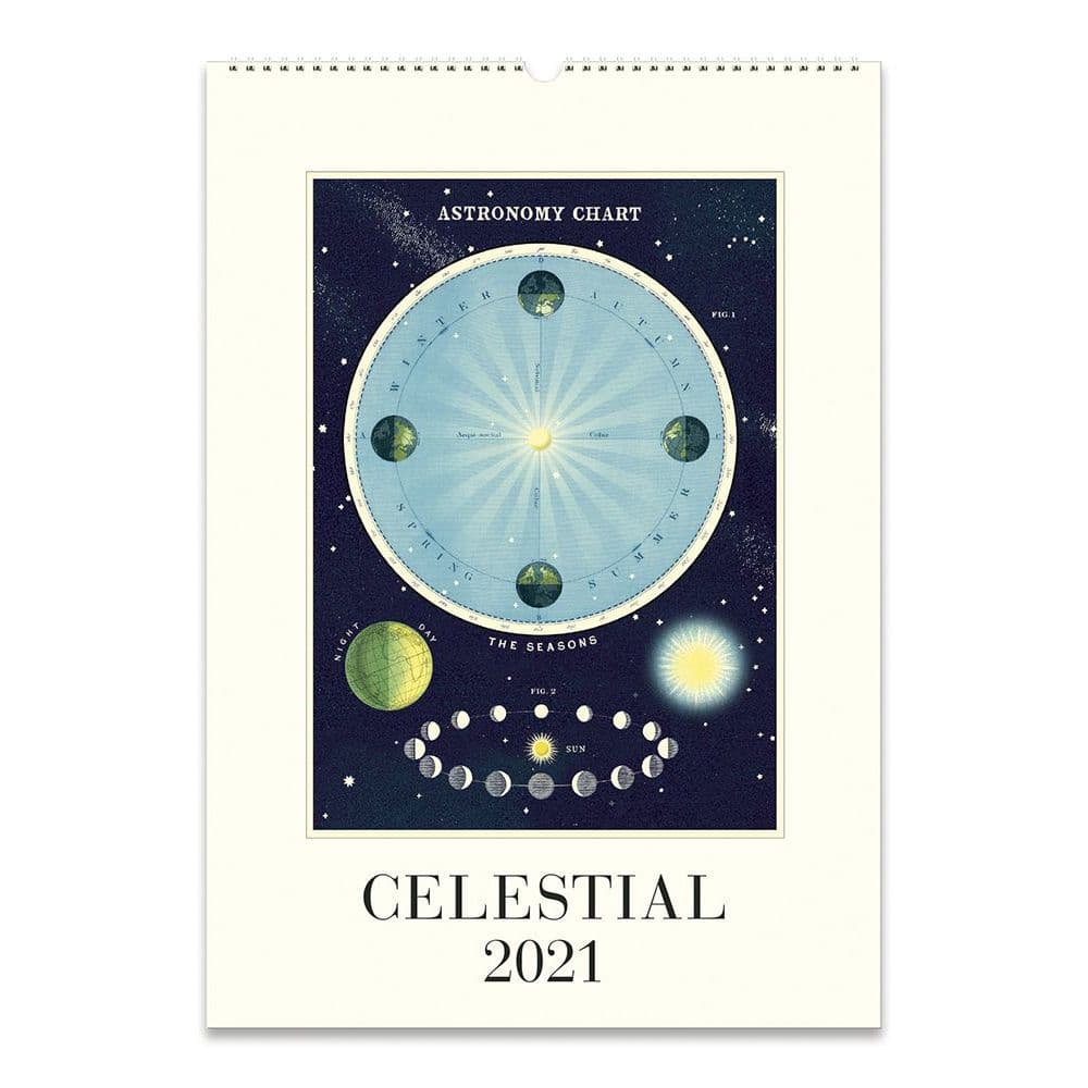 2021 Celestial Art Poster Wall Calendar