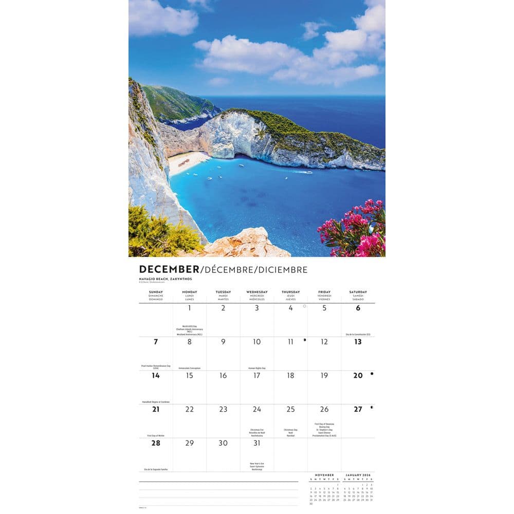 Greek Isles 2025 Wall Calendar Fourth Alternate Image width=&quot;1000&quot; height=&quot;1000&quot;