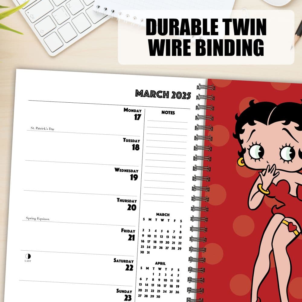 Betty Boop 2025 Engagement Planner Alt4