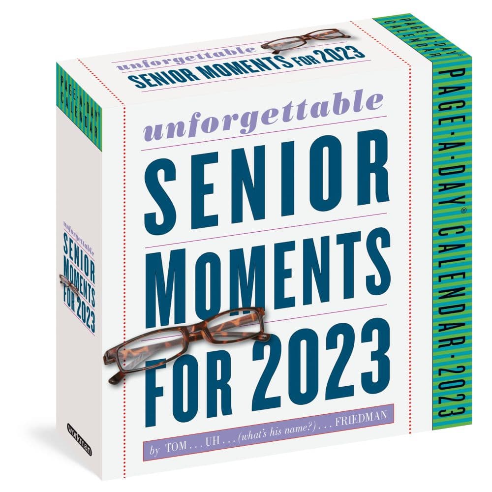 Workman Publishing Senior Moments 2023 Page-A-Day Calendar