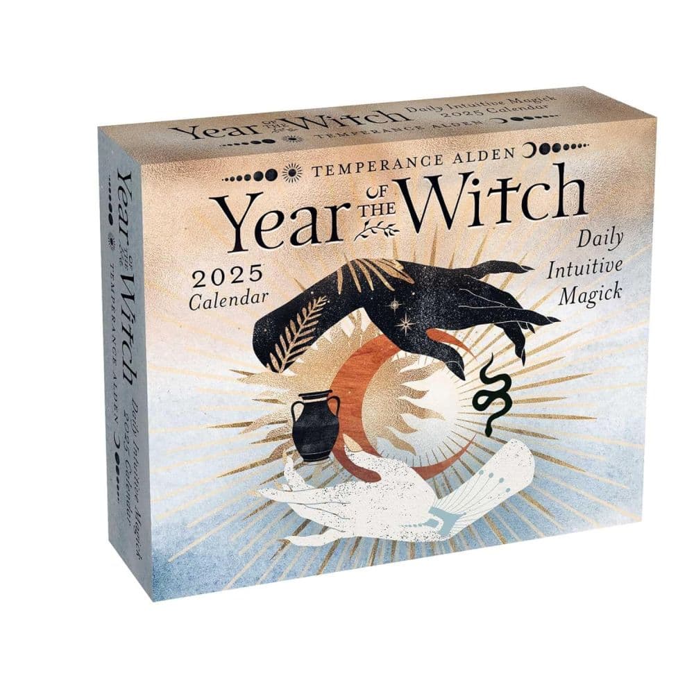 Year of the Witch 2025 Desk Calendar