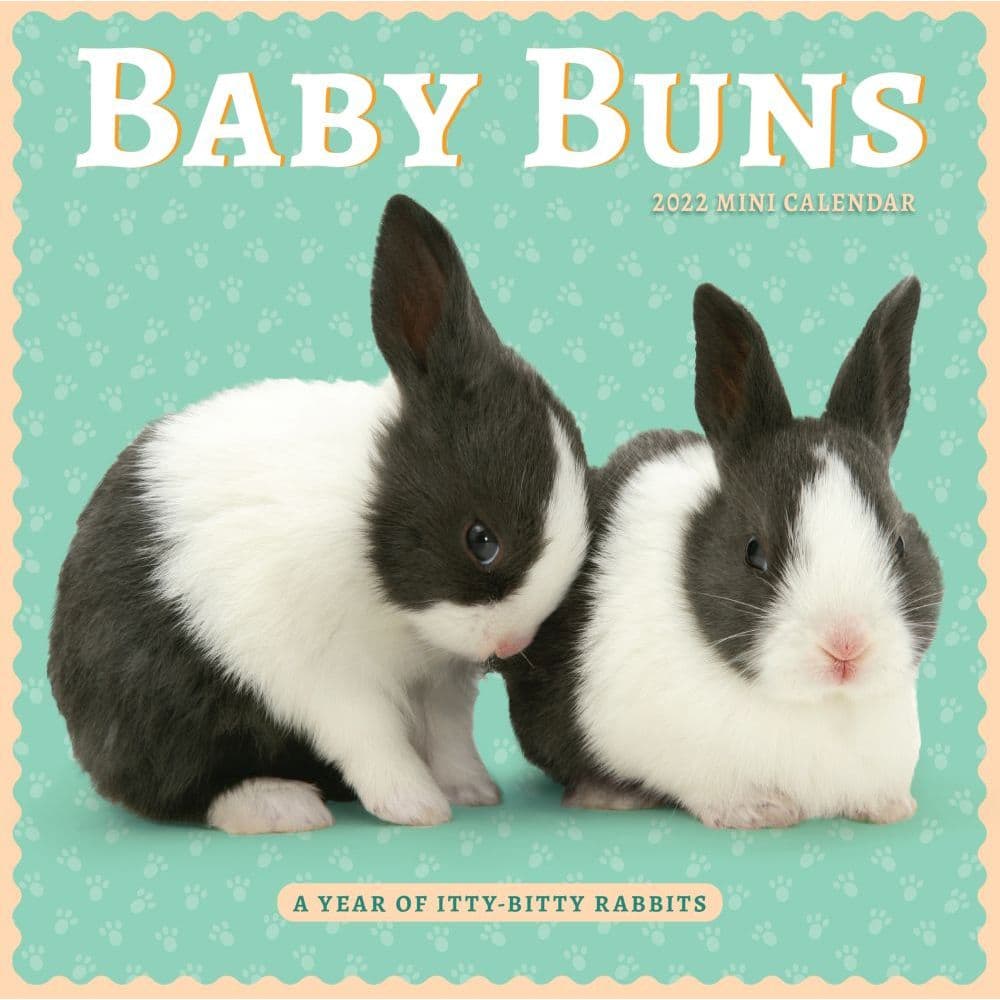 Baby Buns 2022 Mini Wall Calendar