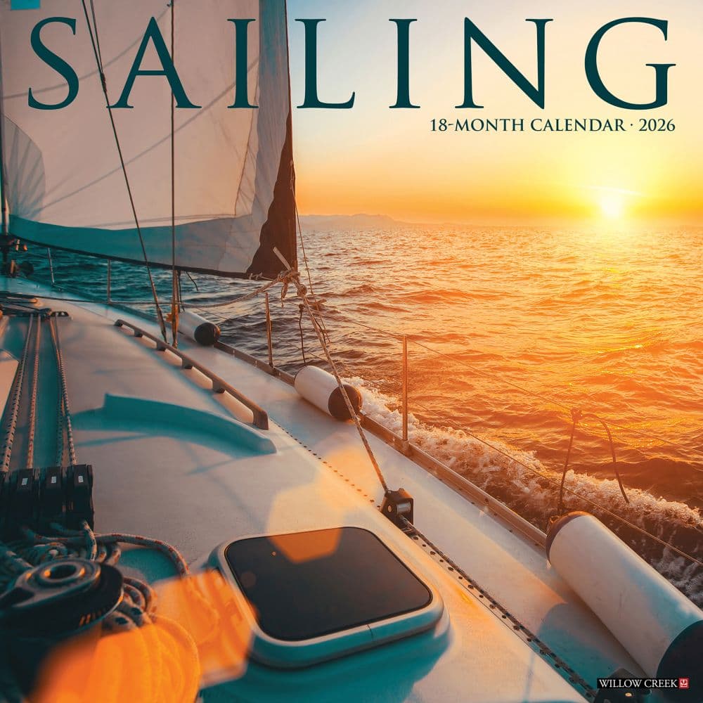 Sailing 2026 Wall Calendar  Main Image