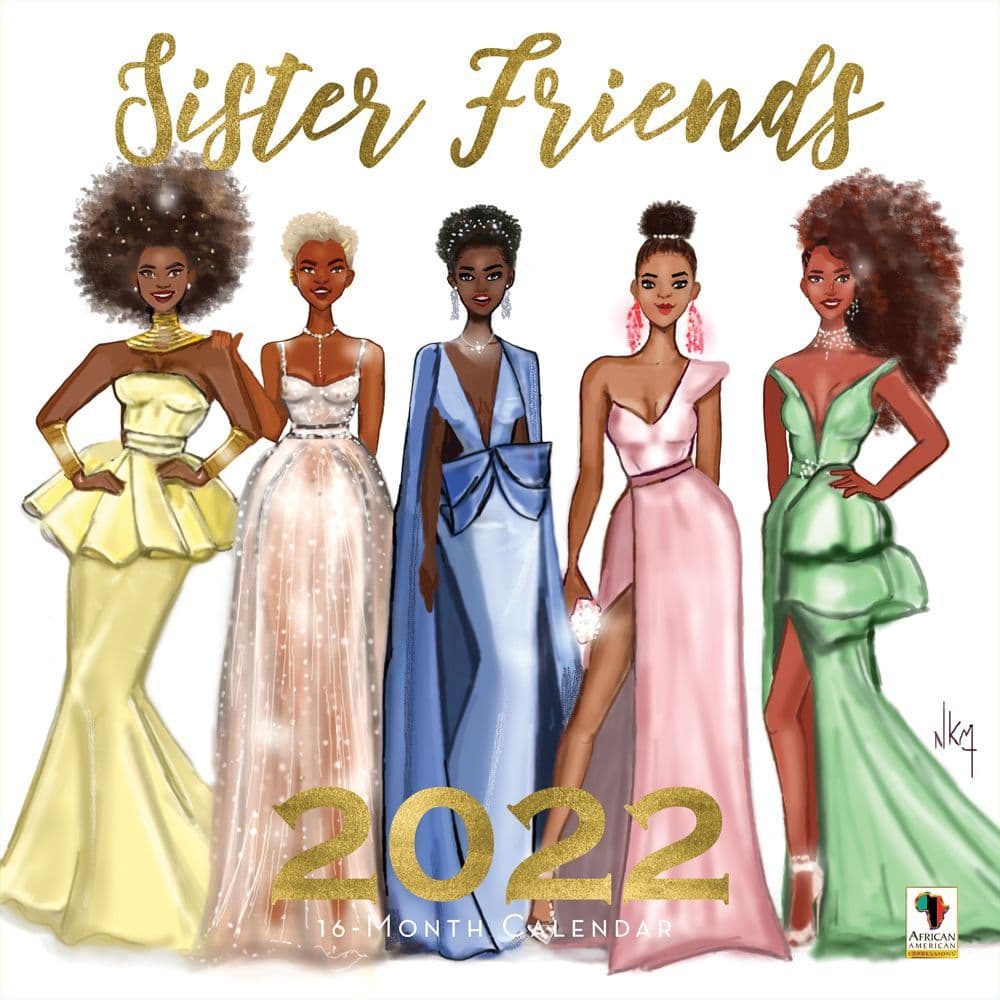 Sister Friends 2022 Wall Calendar