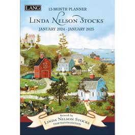 Linda Nelson Stocks Softcover 2024 Monthly Planner