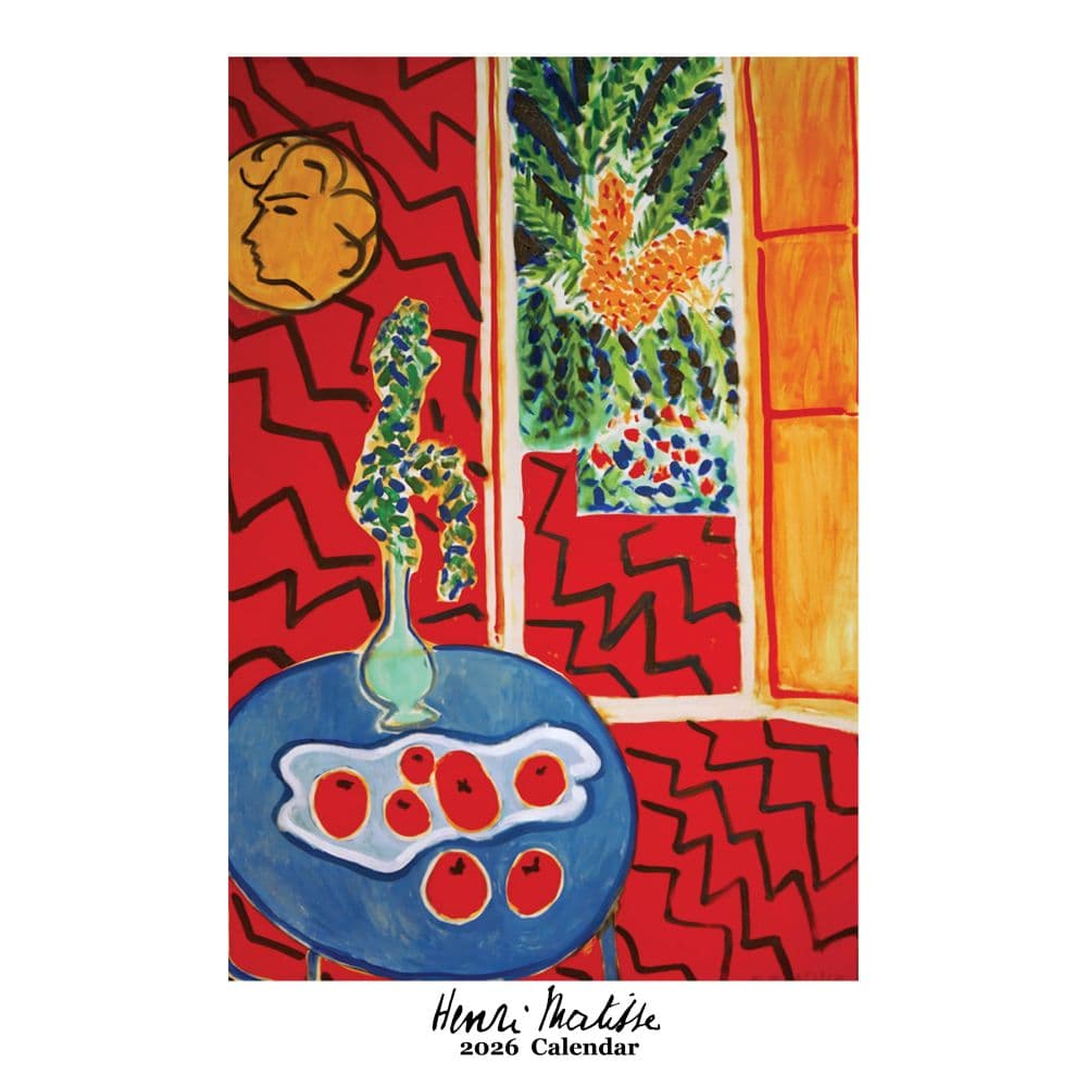 Matisse Poster 2026 Wall Calendar Main Product Image
