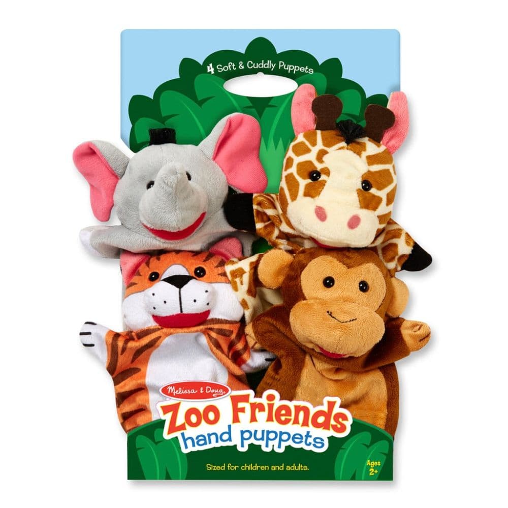 Zoo Friends Hand Puppets Main Product Image