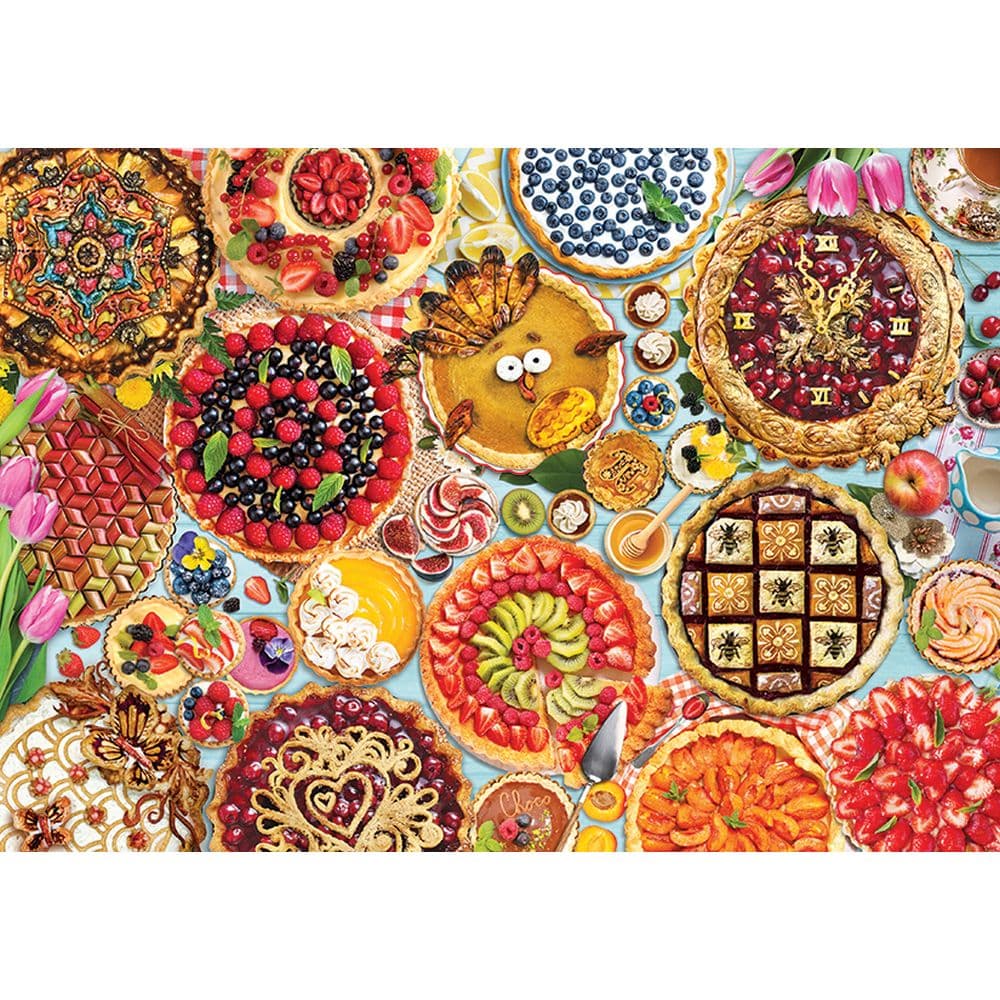 Pie Party 1000 Piece Puzzle First Alternate Image width=&quot;1000&quot; height=&quot;1000&quot;