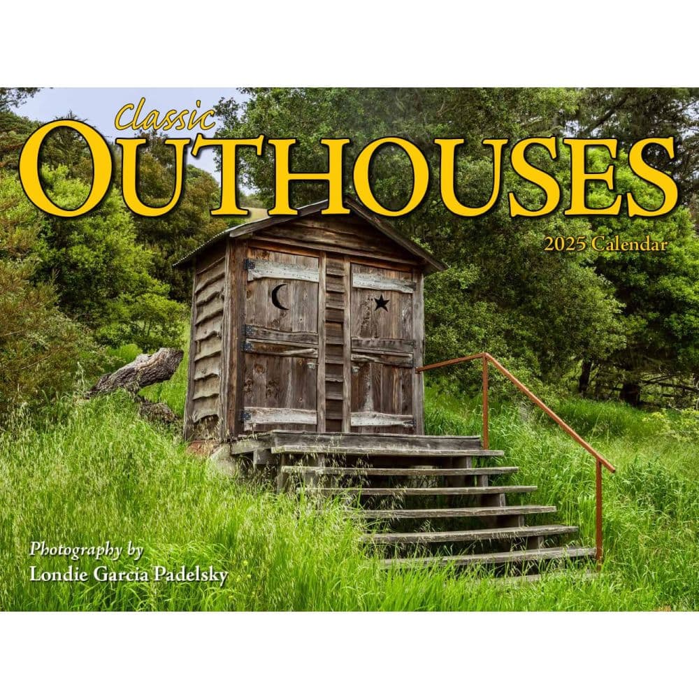 Classic Outhouses 2025 Wall Calendar Main Product Image width=&quot;1000&quot; height=&quot;1000&quot;