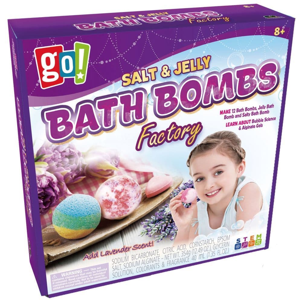 Salt & Jelly Bath Bombs Factory Craft Kit Alternate Image 3