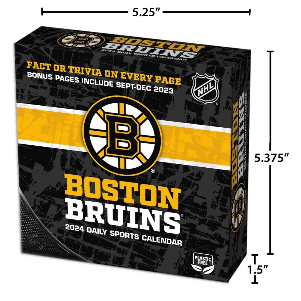 Boston Bruins 2024 Desk Calendar