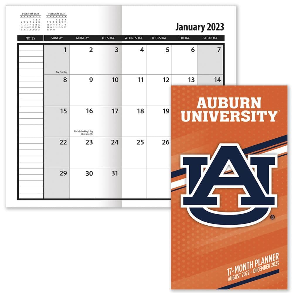 Auburn 2023 Calendar Printable Calendar 2023