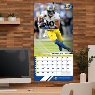 Los Angeles Rams Cooper Kupp 2024 Wall Calendar