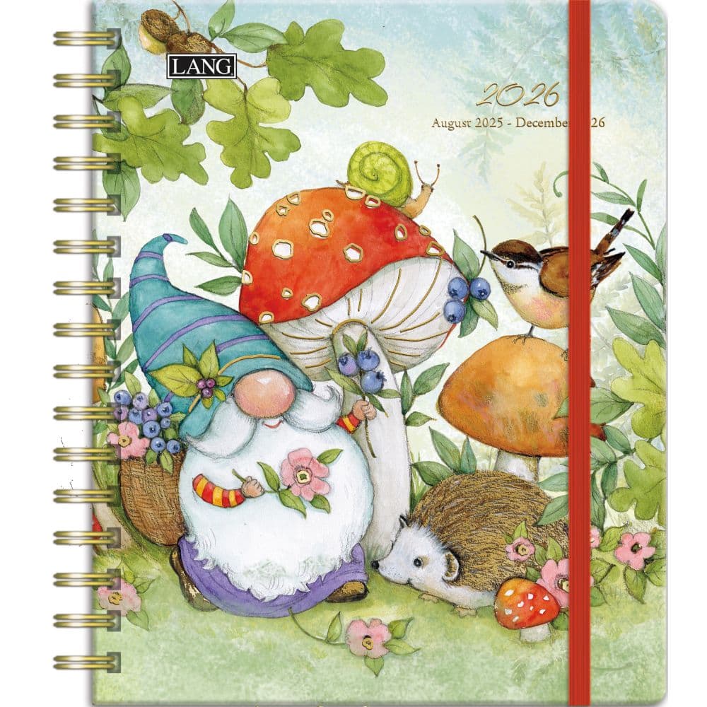 Gnome Sweet Gnome Deluxe 2026 Planner Main Image