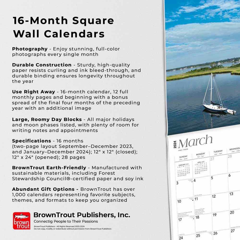Jersey Shore 2024 Wall Calendar