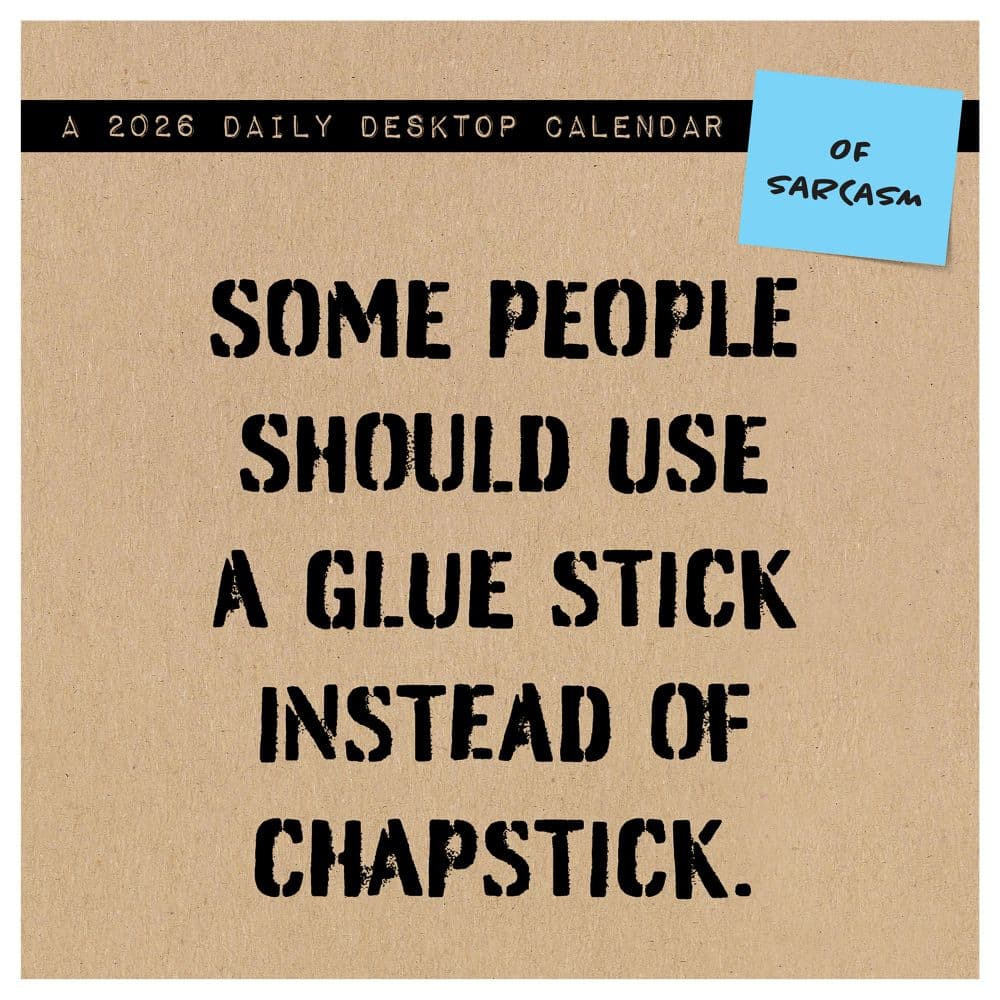 Anti Affirmations 2026 Desk Calendar Fourth Alternate Image