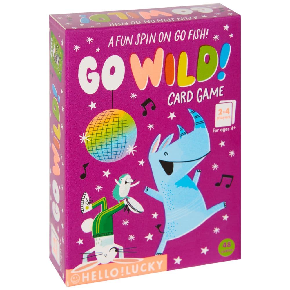 Hello Lucky Go Wild Card Game Main Image
