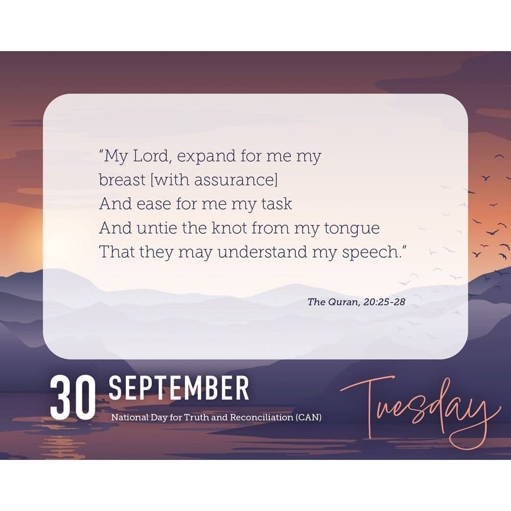 Prayer for Every Day 2025 Desk Calendar