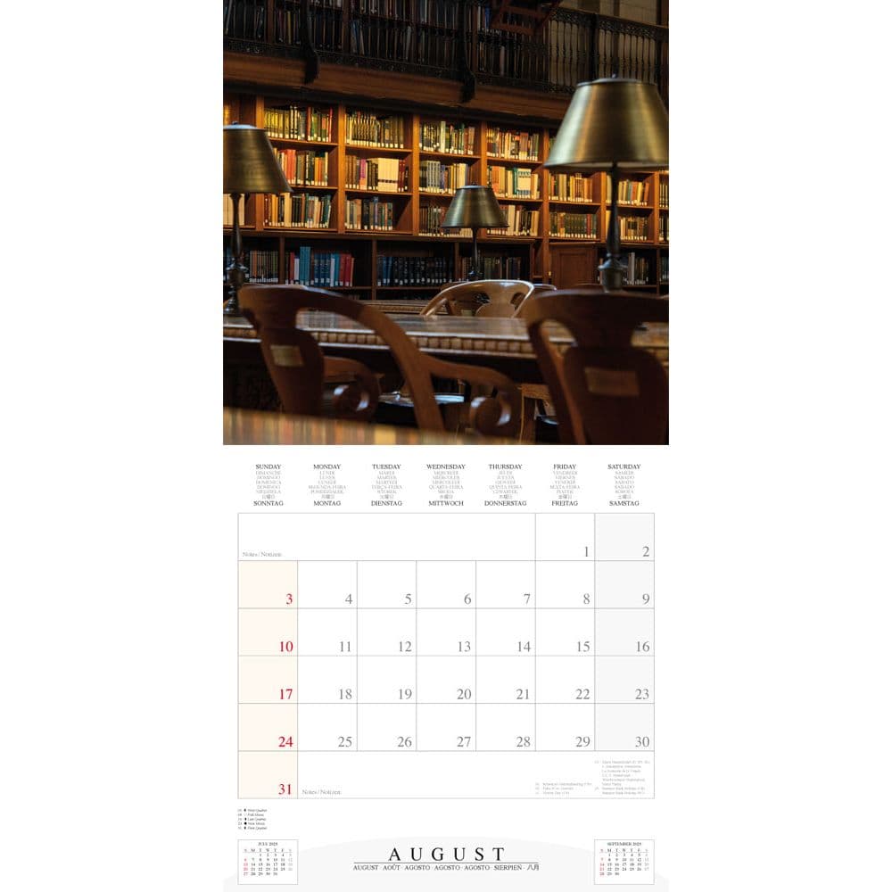 Culture Of Books 2025 Wall Calendar Third Alternate Image width=&quot;1000&quot; height=&quot;1000&quot;