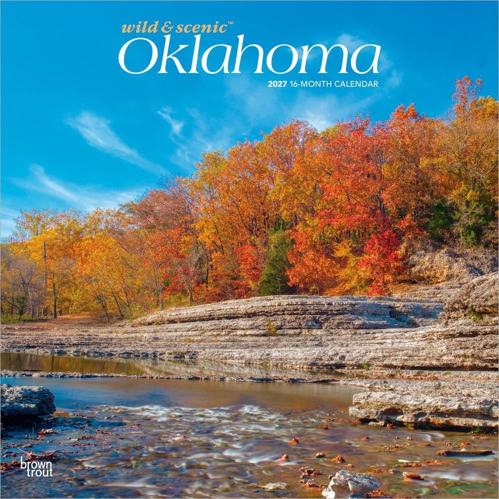 Oklahoma Wild and Scenic 2027 Wall Calendar Main Product Image