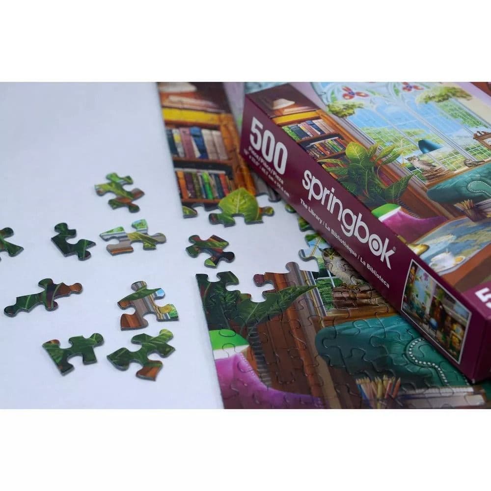 Library 500 Piece Puzzle Second Alternate Image