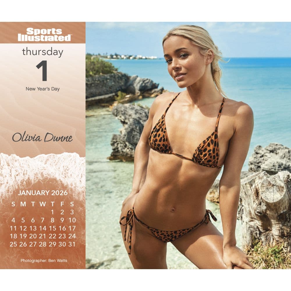 Sports Illustrated Swimsuit 2026 Desk Calendar Third Alternate Image