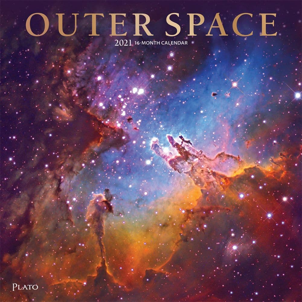 Outer Space Wall Calendar