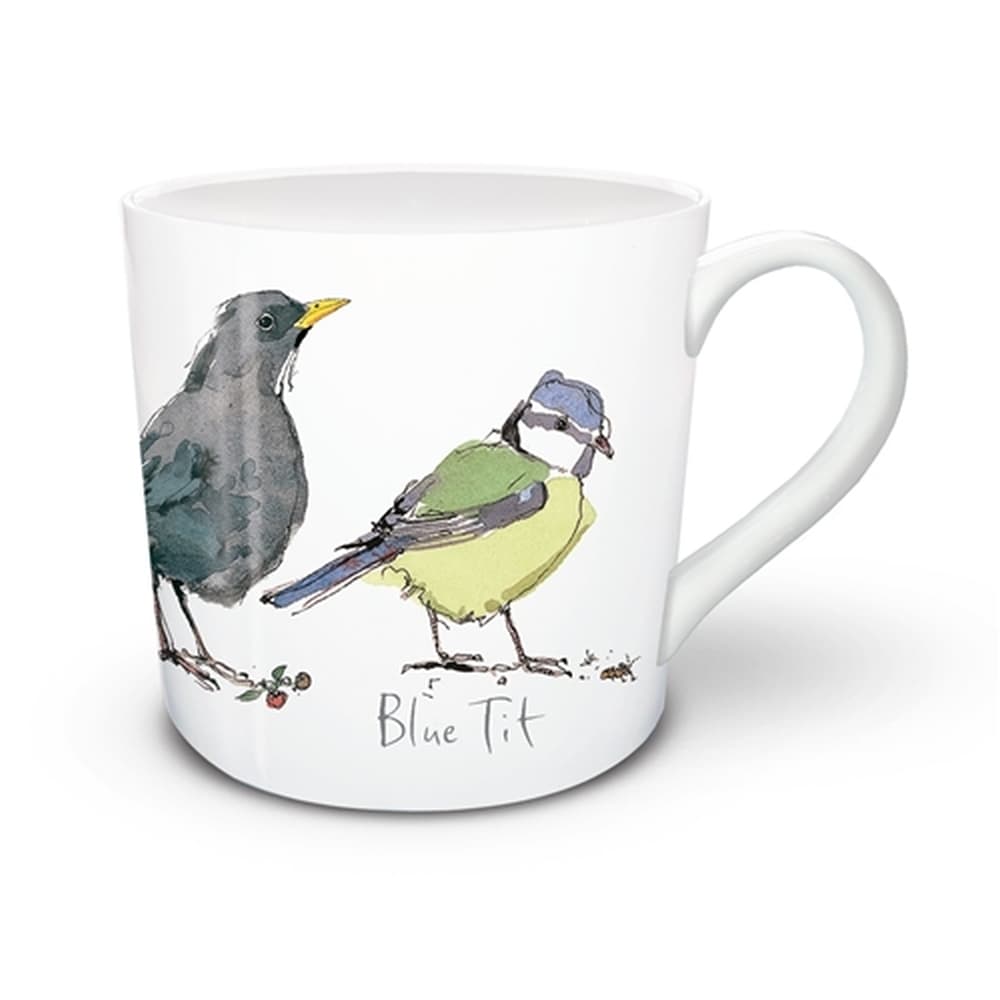 Madeleine Floyd Mixed Birds 2 9 oz. Fine China Mug - Calendars.com