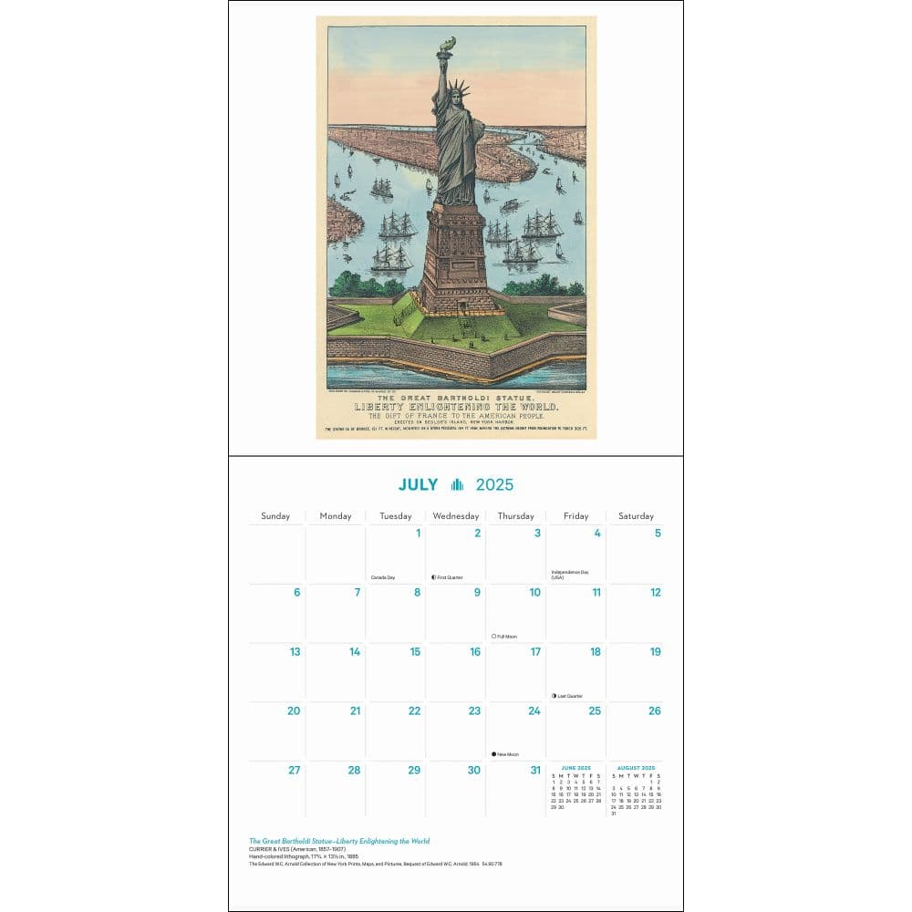 New York in Photos MET 2025 Mini Wall Calendar First Alternate Image width=&quot;1000&quot; height=&quot;1000&quot;