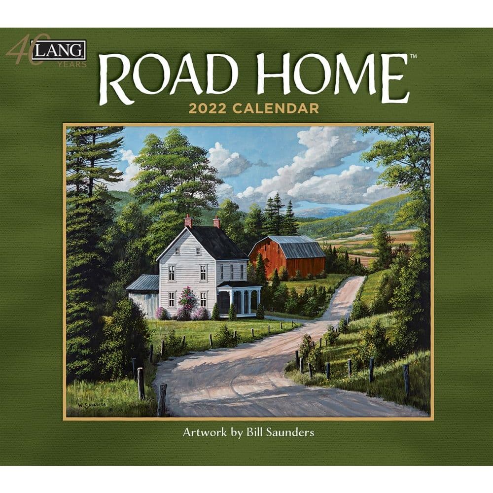 Road Home 2022 Wall Calendar