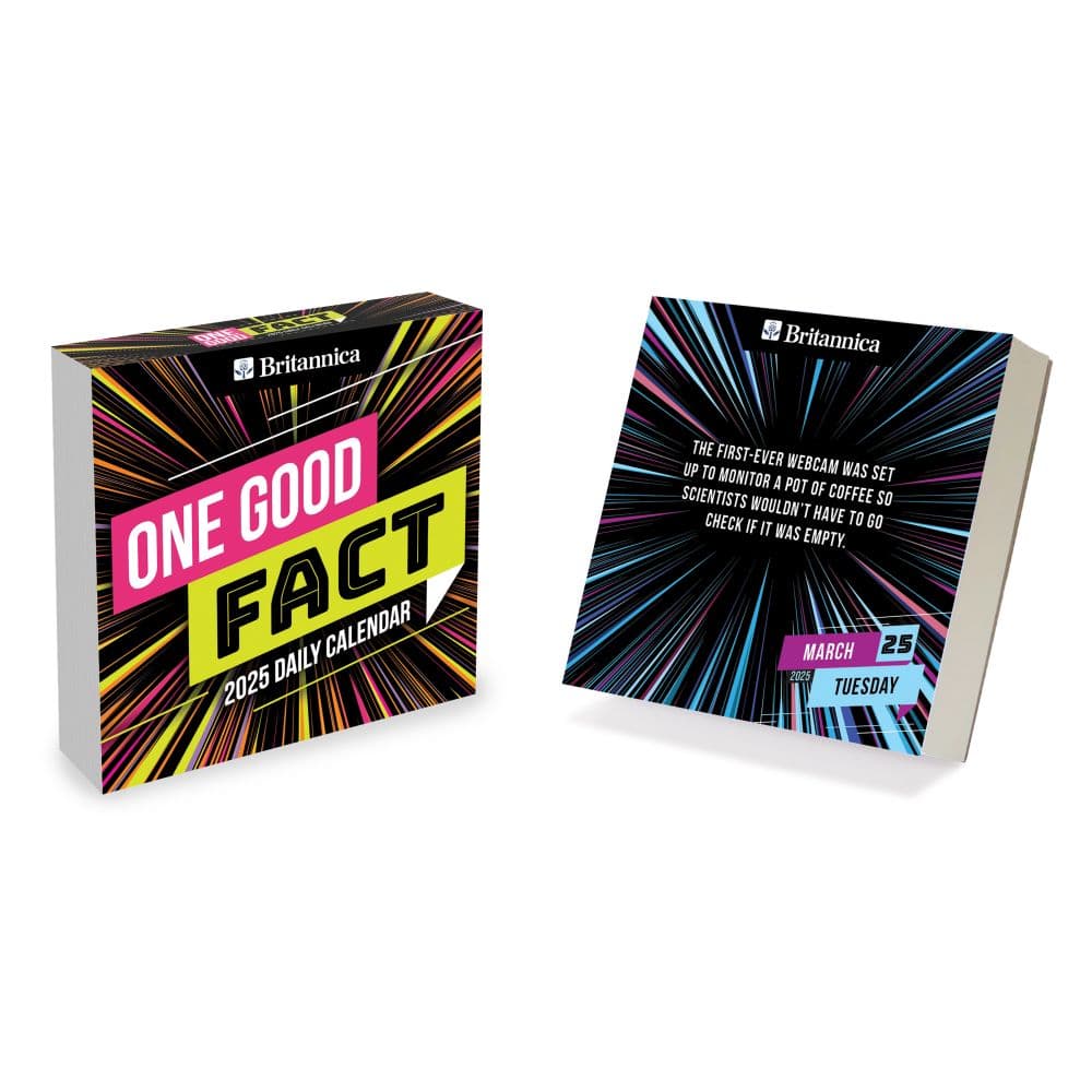 One Good Fact 2025 Desk Calendar