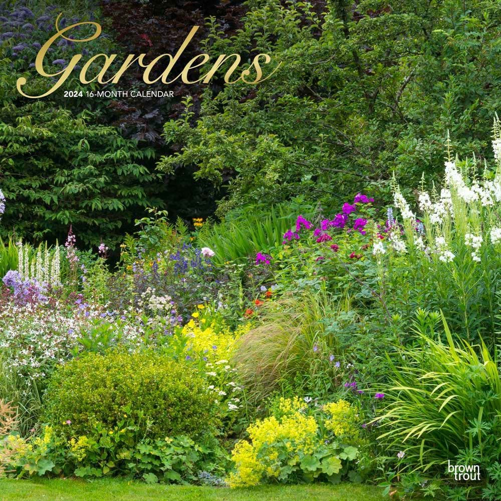 Gardens  2024 Wall Calendar Main Image