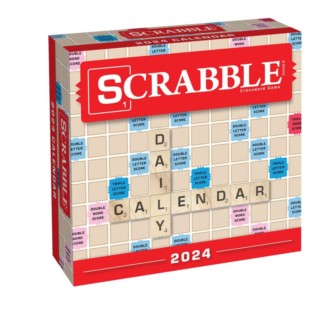 Scrabble 2025 Desk Calendar