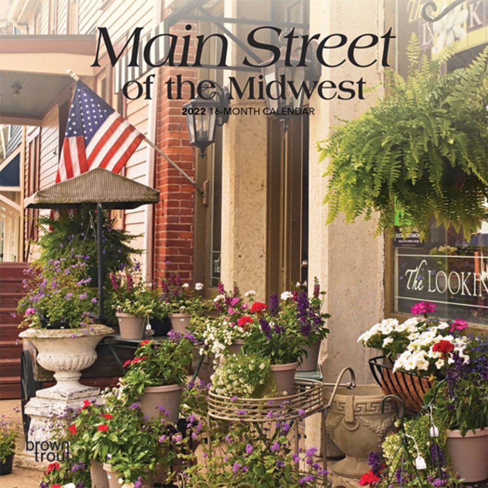 Main Street Of The Midwest 2022 Mini Wall Calendar - Calendars.com