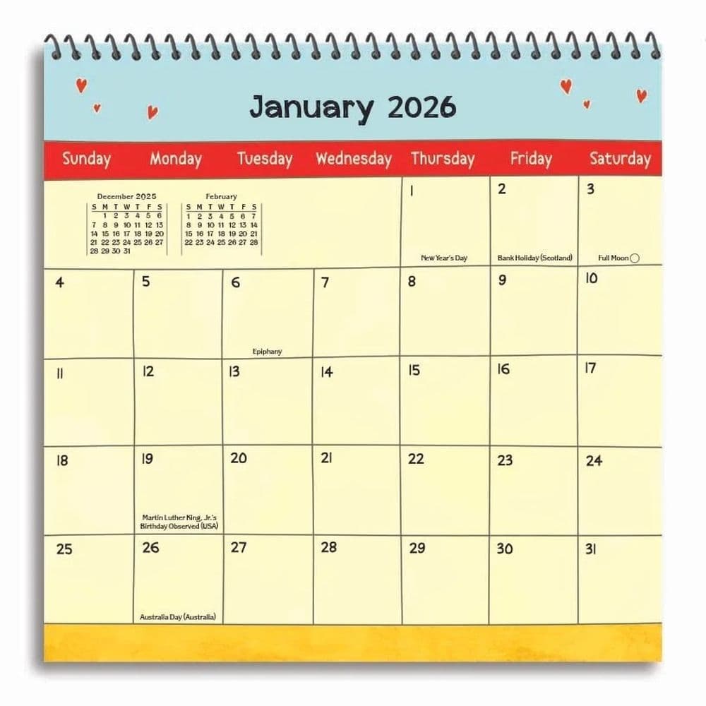 The Truth About Cat People 2026 Mini Wall Calendar Third Alternate Image